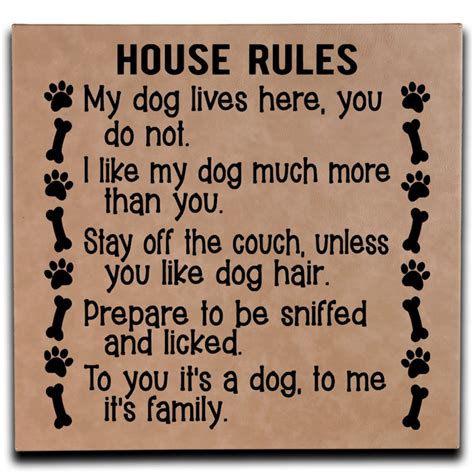 dog house metal sign|dog house rules sign.